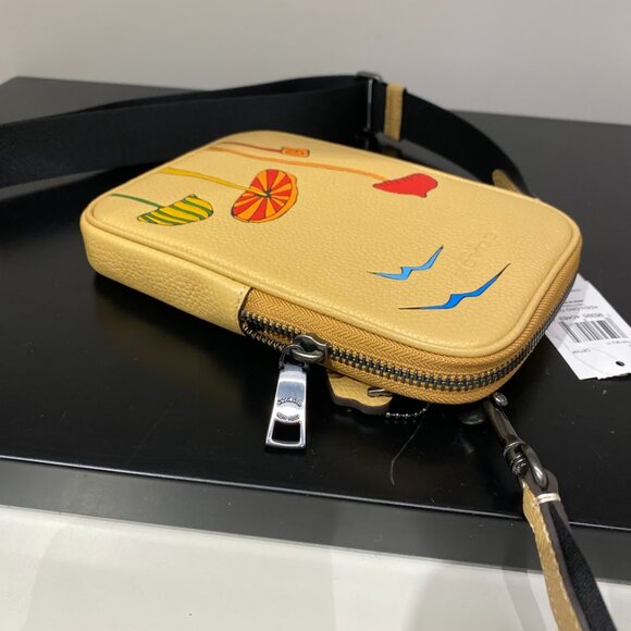 Last 2‼️ NWT Coach X Observed By Us Aden Crossbody Bag CU543 - Picture 4 of 6